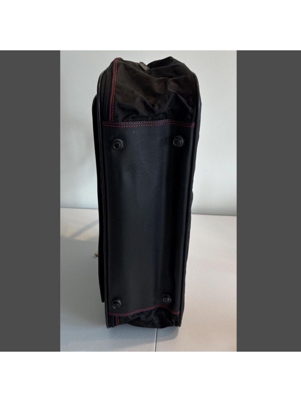 Vintage IMPALA travel bag soft sided carry on luggage NWOT black - Picture 9 of 14